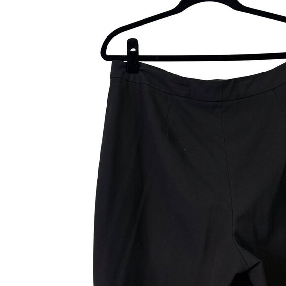 Talbots Women's Heritage Cropped Straight Leg Dress Pants Trouser Black Size 14 - Picture 4 of 11